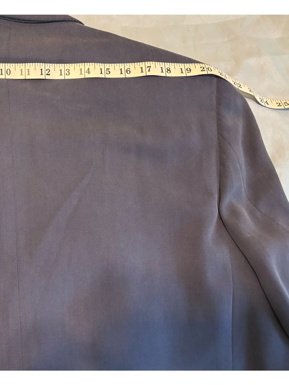 Stafford Executive Cassidy 100% Pure Silk Blue Sport Coat with Gold Buttons